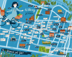 Mapa jeżyckich rzemieślników