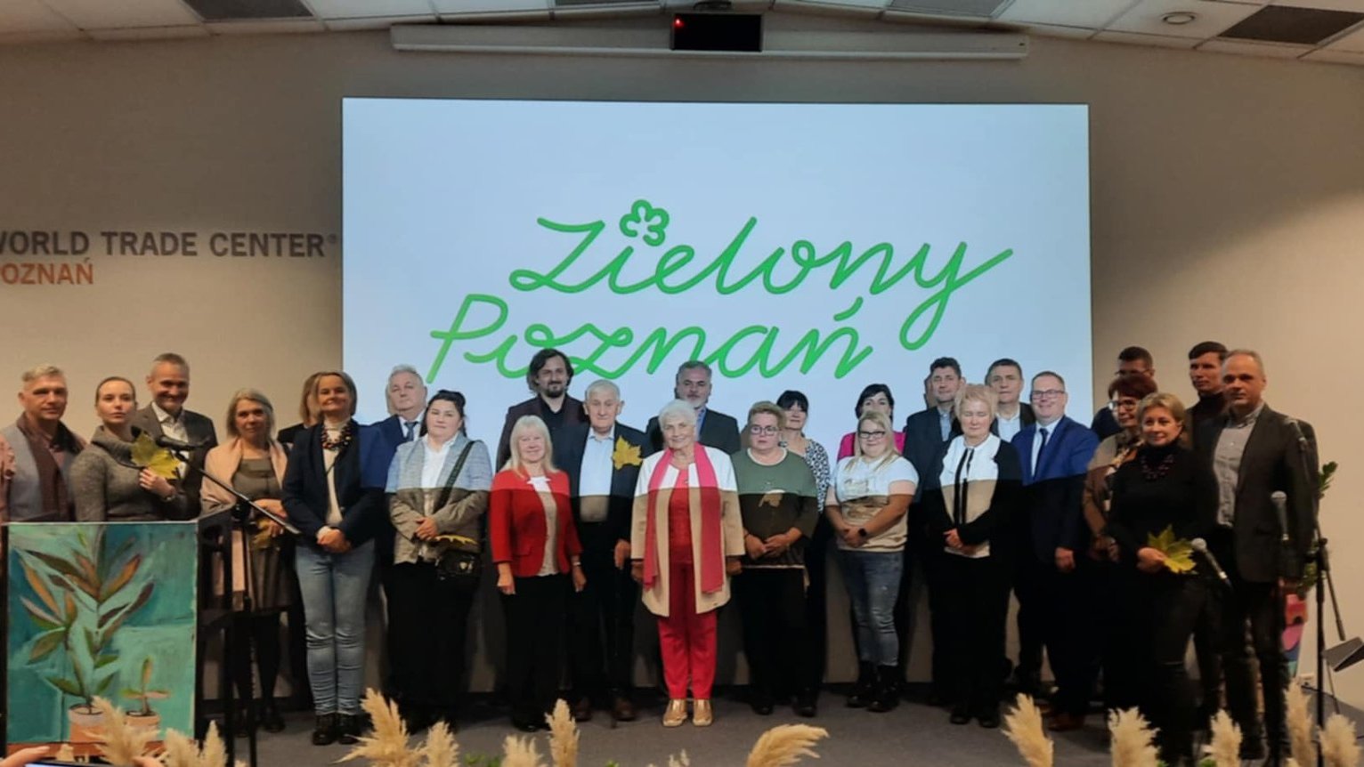 Na zdjęciu uczestnicy wydarzenia Zielony Poznań