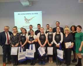 Podsumowanie XI edycji projektu edukacyjnego "Kuchnia Staropolska" w Zespole Szkół Zawodowych nr 2 w Poznaniu