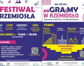 Wielkopolski Festiwal Rzemiosła już 17 kwietnia!